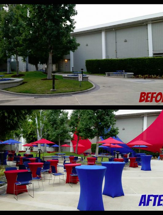 Company Picnic: Before and After